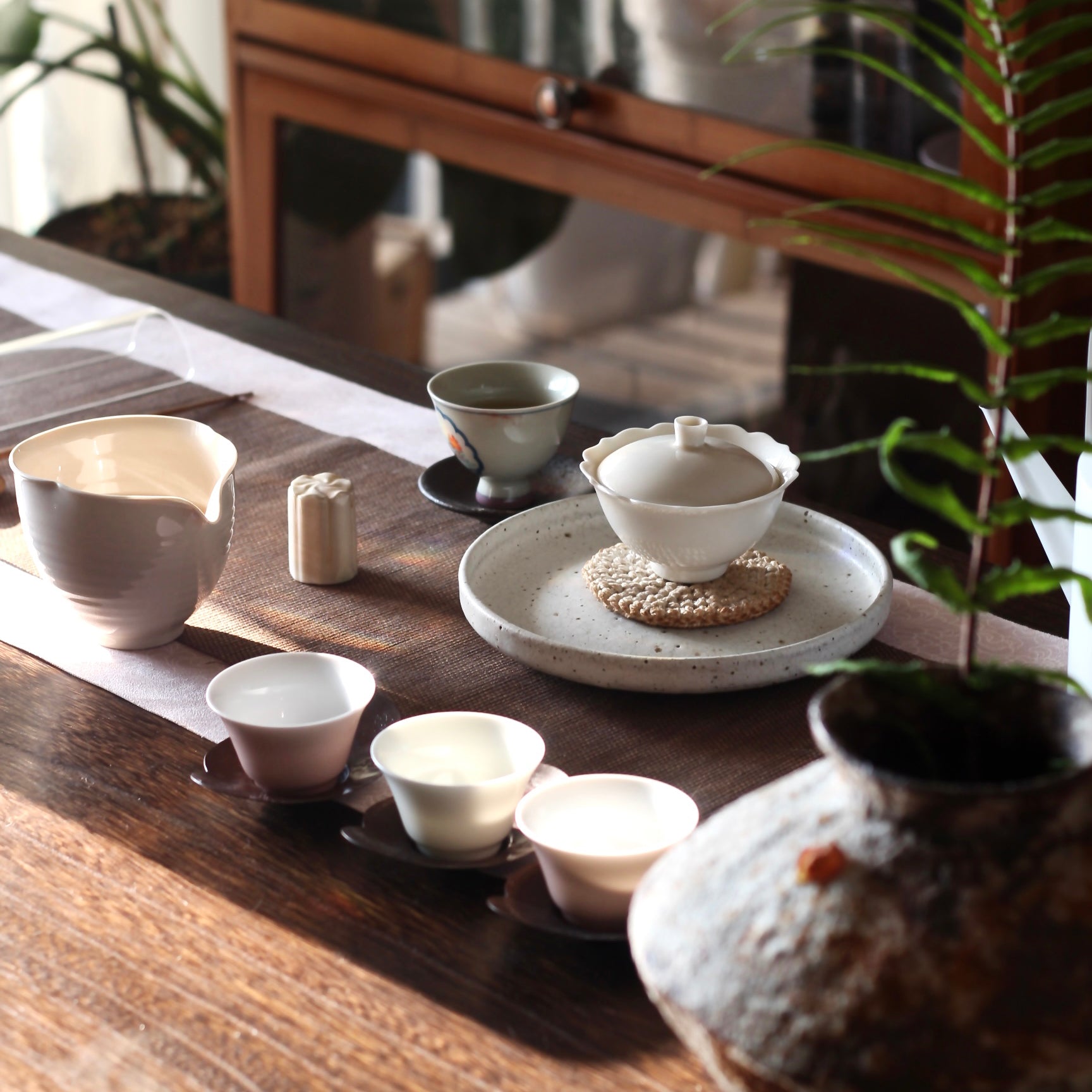 星野焼 茶壷 43cm 星野焼 茶壷 43cm