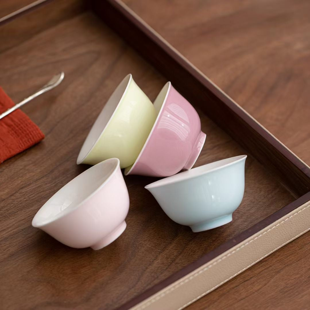 Travel Gaiwan Tea Set · Monochrome Glaze