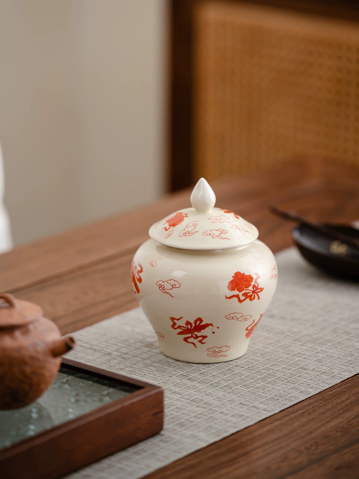 （Will ship at the end of December) New Chinese Gift Set: Good Fortune & Blessings 吉祥如意  新中式礼盒