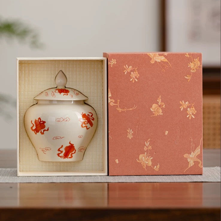 （Will ship at the end of December) New Chinese Gift Set: Good Fortune & Blessings 吉祥如意  新中式礼盒