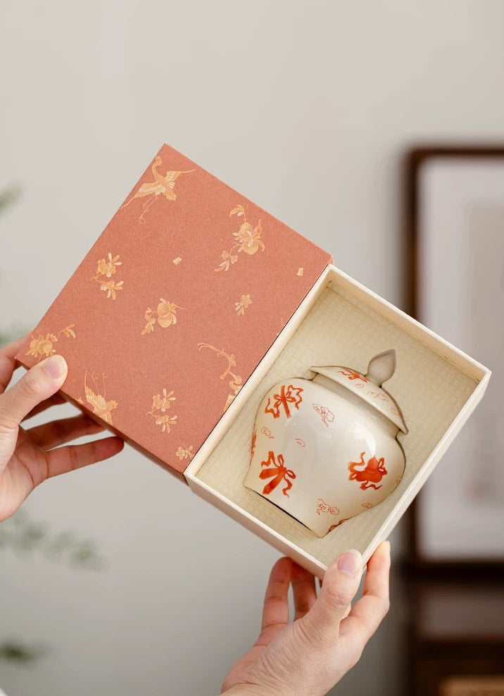 （Will ship at the end of December) New Chinese Gift Set: Good Fortune & Blessings 吉祥如意  新中式礼盒