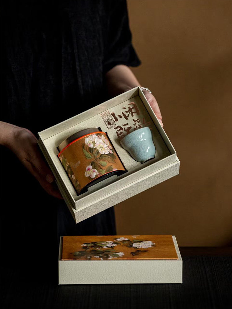 中式礼盒：竹隐清香新中式礼盒·宋蝶雅韵| 赵赵的茶| 邀您共享茶文化