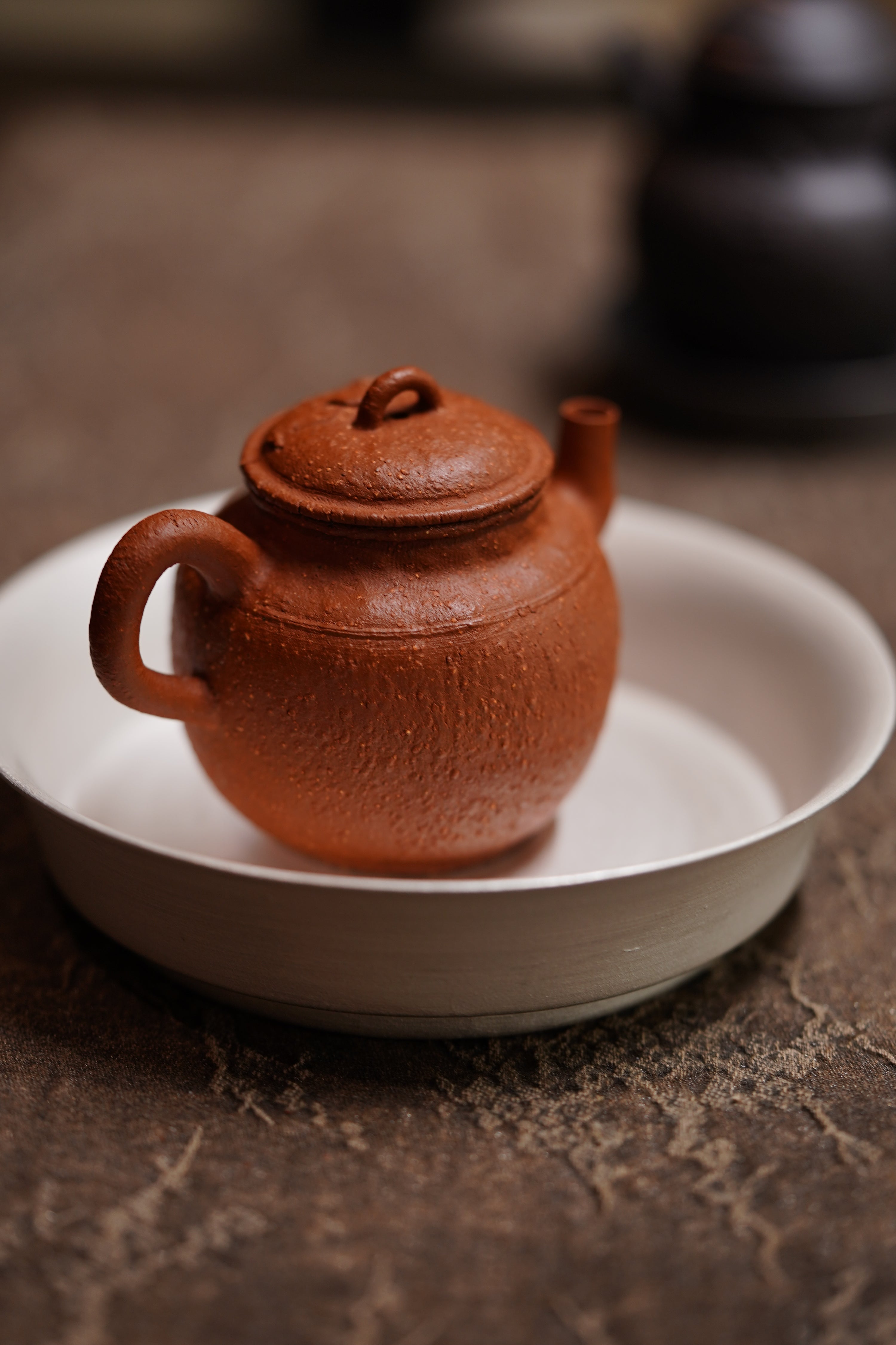 Teapot · Red Clay Hand-made (pinched) Teapot