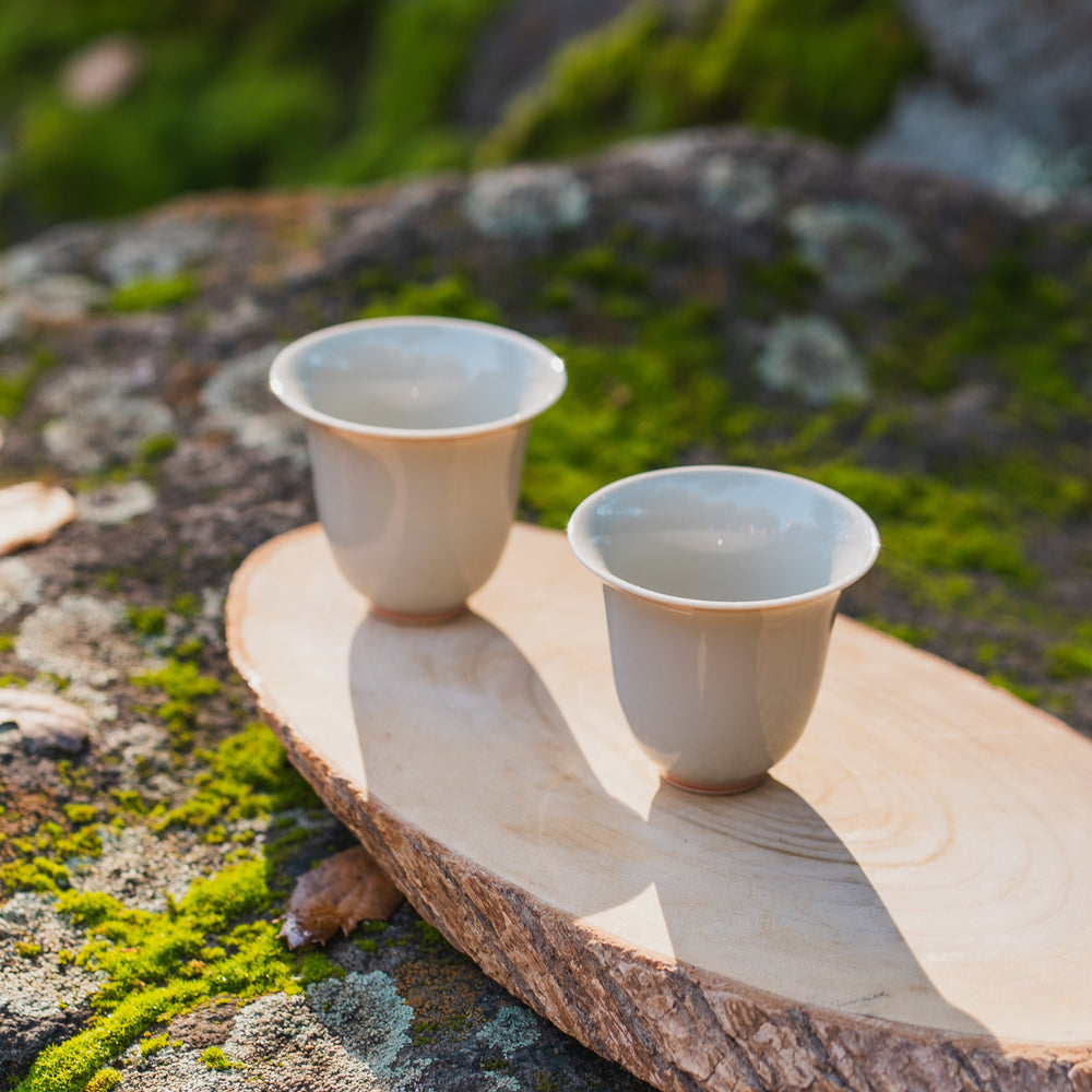 红釉禅意雕花 · 品茗杯(一枚）