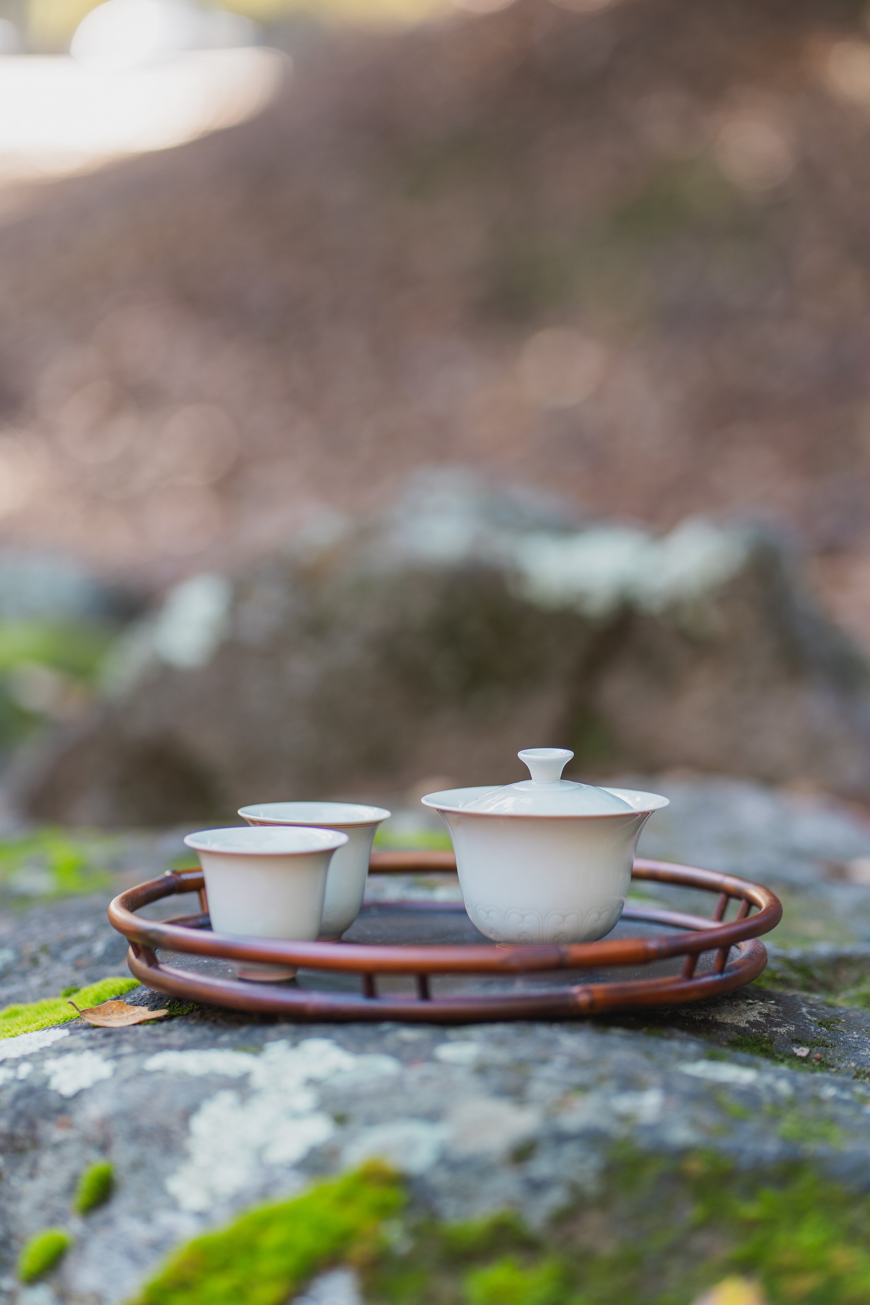 Red Glaze Zen Tea Cup