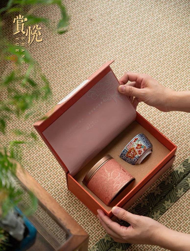 Chinese tea box package green oolong long jing tie guan yin black gift,  Food & Drinks, Beverages on Carousell