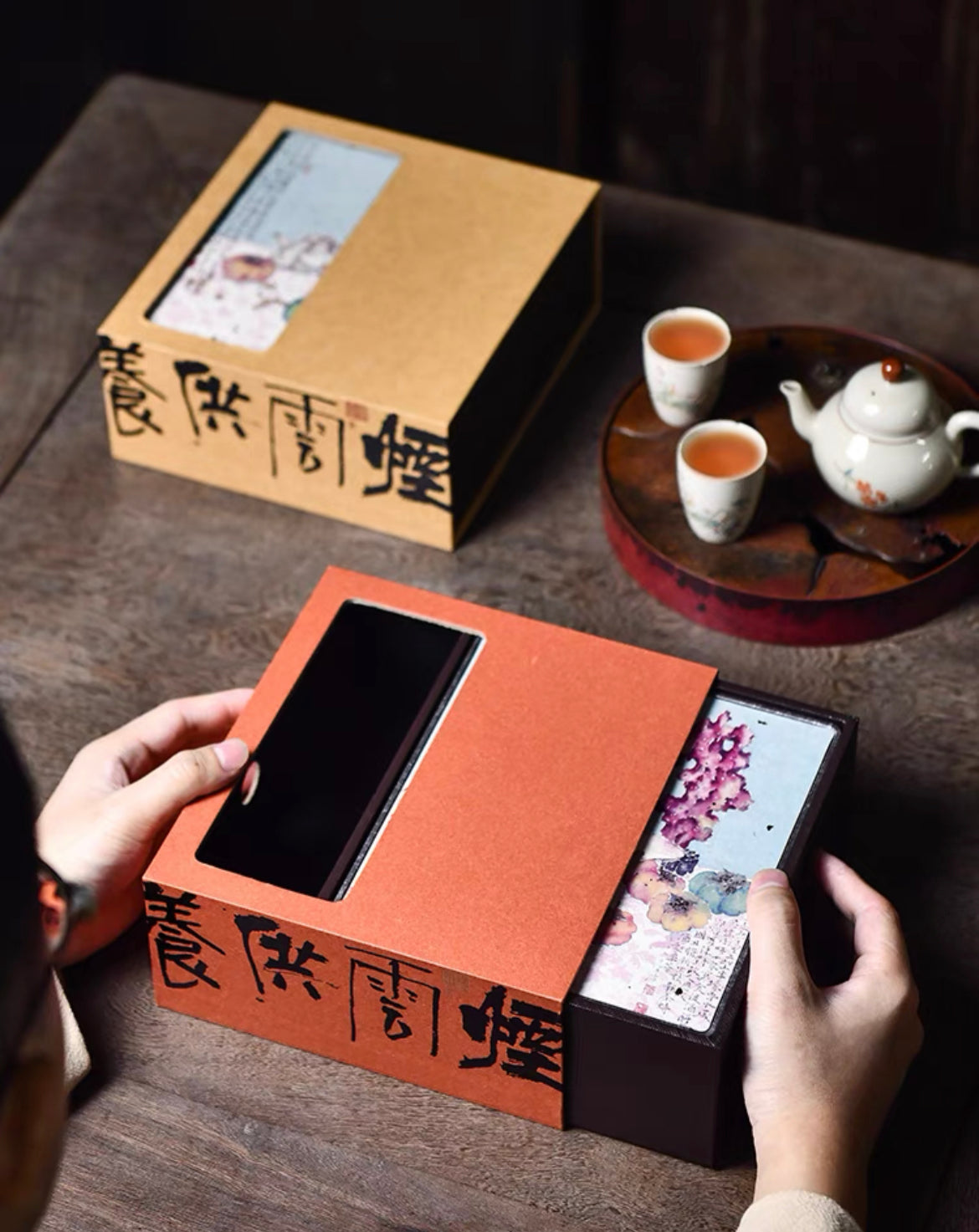 新中式礼盒 · 烟雨供养