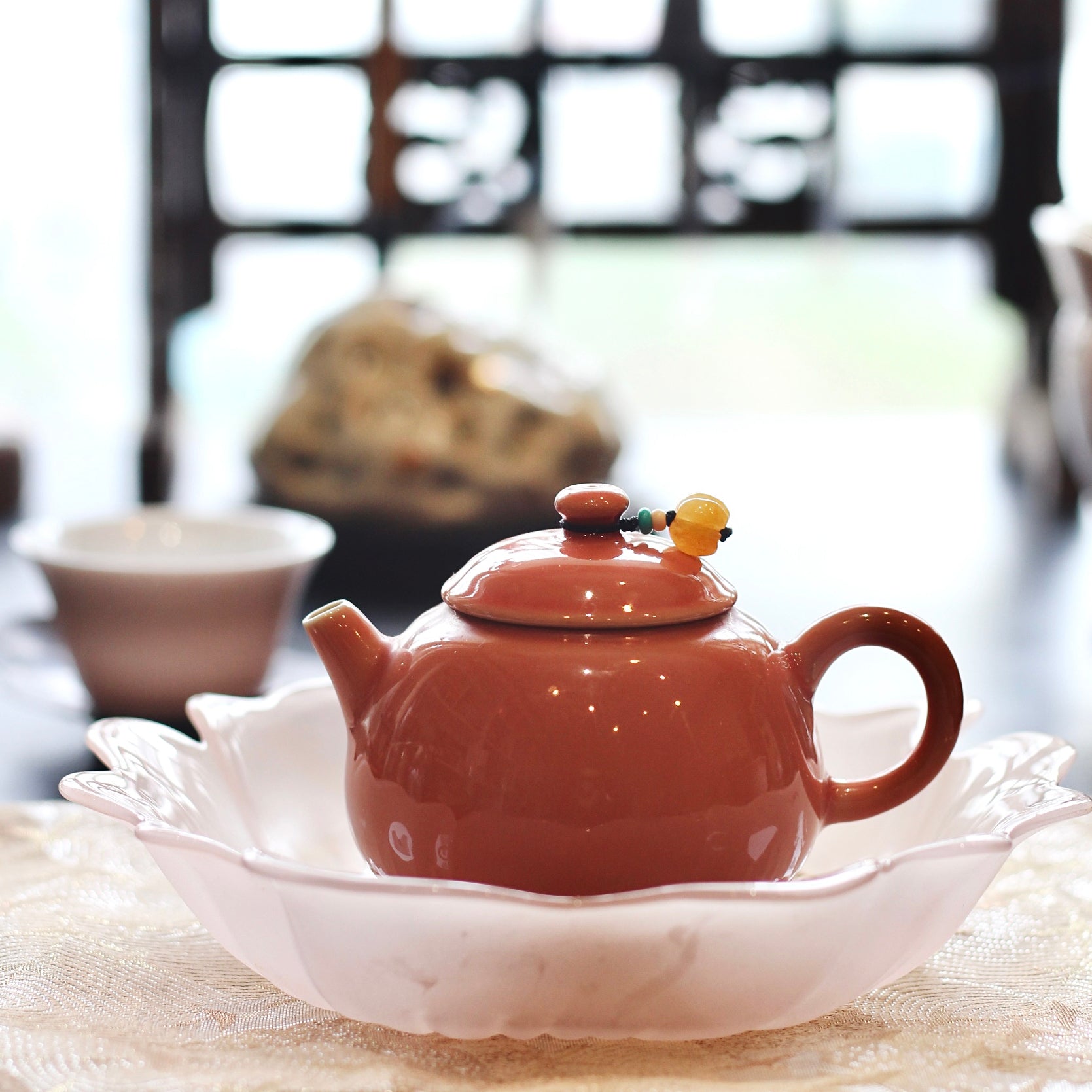 茶壶·柚红皇后茶壶