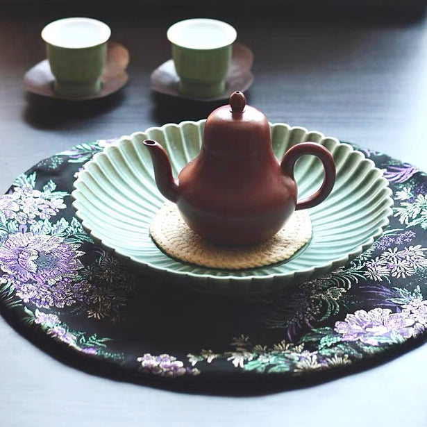茶席·织锦牡丹茶席