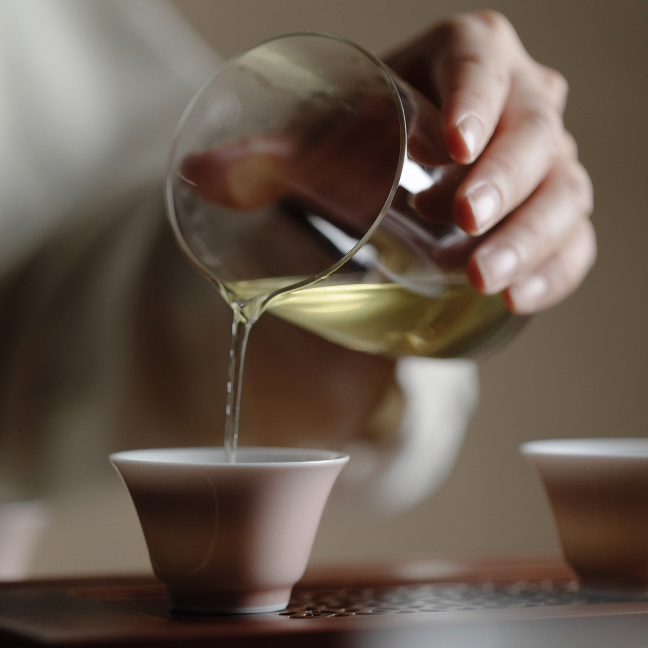 茶杯·纯手工德化白瓷品茗杯（5件套） 