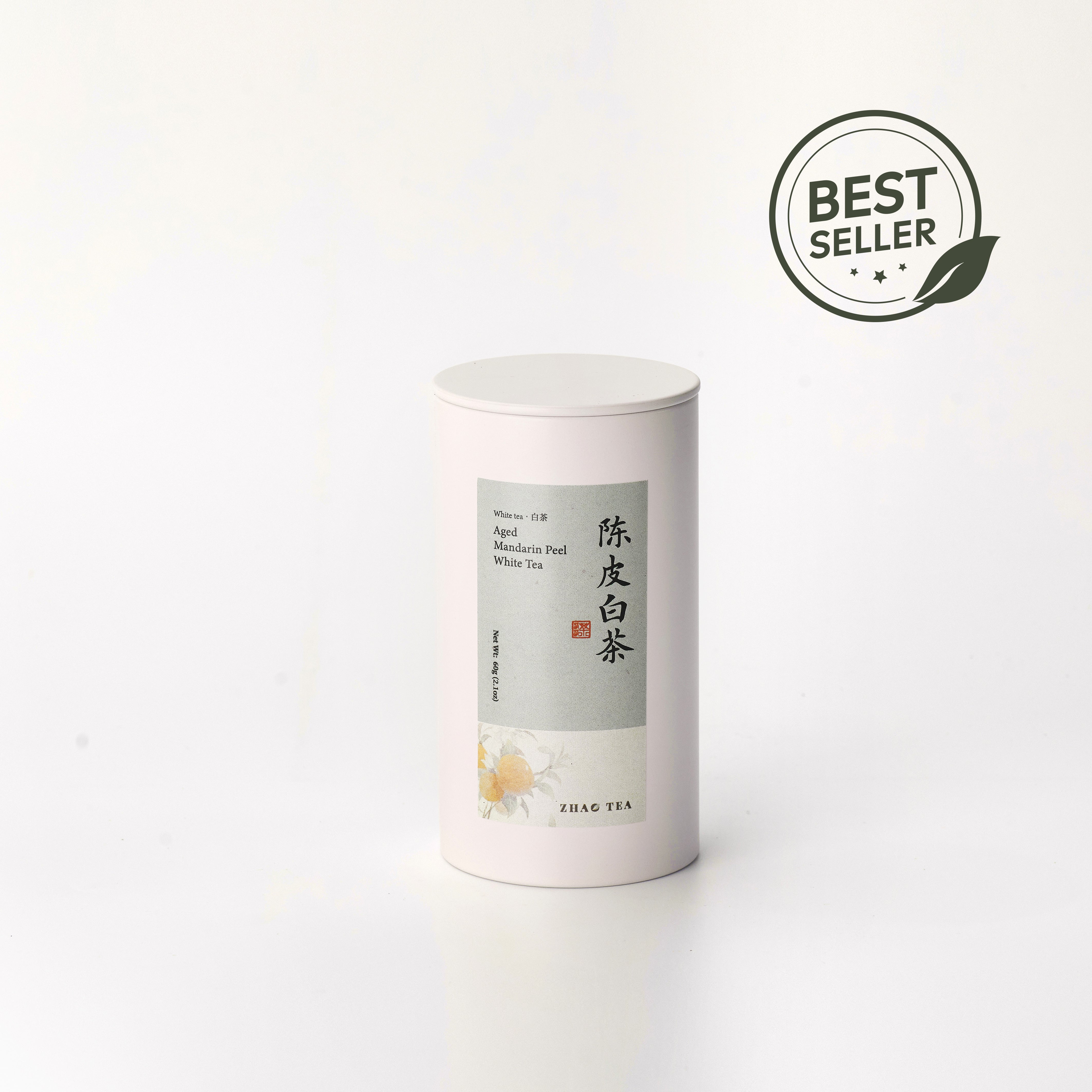Aged Mandarin Peel White Tea 陈皮白茶 - ZhaoTea